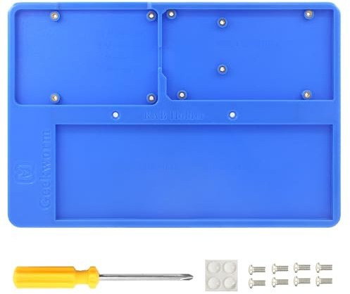 Geekworm RAB Holder Base Education Platform for Raspberry Pi 5/4B/3B+/3B | Compatible with Arduino Uno R4/R3/UNO Mega 2560 and 400/830 Points Breadboard