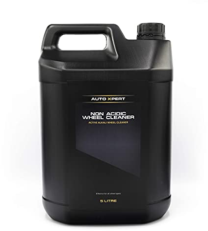 Auto Xpert Non Acidic Wheel Cleaner | 5 litre | Fast Acting Alloy Wheel Cleaner | pH Neutral | Safe on All Car Wheels & Bodywork | Easy To Use