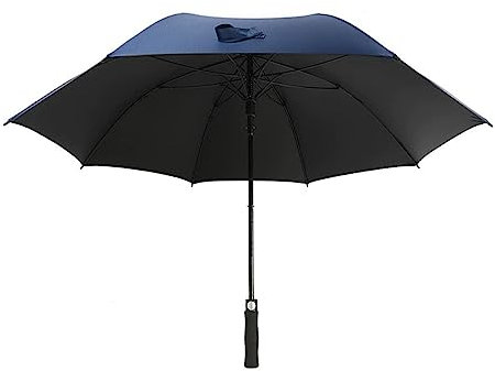 ZURBAQD Golfschirm, automatisches Öffnen und Schließen, super große Belüftung, Winddicht, regenfest, verstärkte Regenschirmoberfläche, sonnig und regnerisch, doppelte Verwendung Warm as Ever