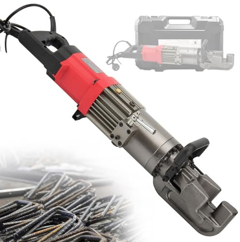 HENGCMM Cintreuse Tube Acier Electrique, Plieuse Hydraulique Électrique pour Barres D'armature 220 V, 16 22 25 mm Machine À Plier L'acier, Angle dePliage de0 À 130 ° avec Boulon dePositionnement,22mm