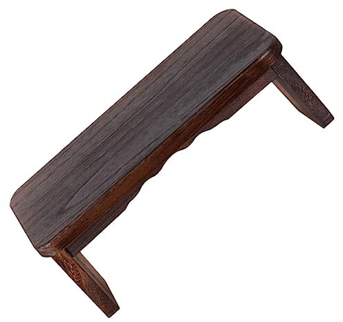 Milisten Klappbarer Meditationshocker Aus Hochwertigem Holz rutschfest Faltbar Mit Praktischem Tragegriff Für Yoga Gebet Und Teezeremonie Leichter Sitzhocker Für Zuhause Und Tempelgebrauch