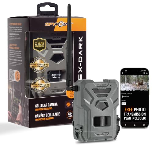 SPYPOINT Piège photographique Flex Dark - SP680621 | Hergestellt in Frankreich. Sicher verpackt Lieferung mit Rechnung inkl. MwSt.