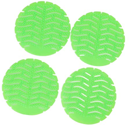 Akozon 4pcs Urinalbildschirm, Splash Cake for Office Company Restaurant School Deodorizer Reduzieren