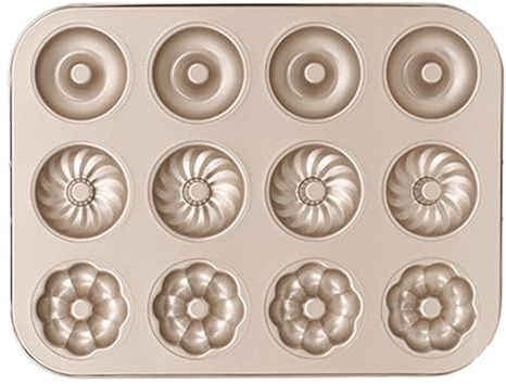 Tyinerc Donutform, non-stick bakredskap för kakor - munkar, för bakning