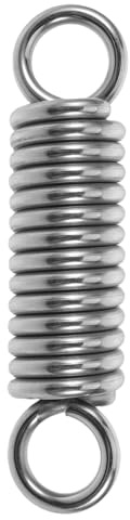 Gadpiparty Resorte para Columpios de Porche de Alta Resistencia 6Mm 150Mm de Largo Acero Inoxidable 304 Gancho Giratorio de Suspensión para Silla Colgante y Hamaca Exterior E Interior