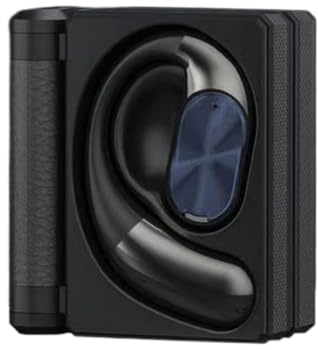 Auricolari Wireless A Sormonto | Cuffie Impermeabili,Auricolari Wireless Per Telefono Con Antirumore E Custodia Pieghevole Doppia | Per Casa, Studio, Sport, Allenamento, Palestra, Lavoro, Musica