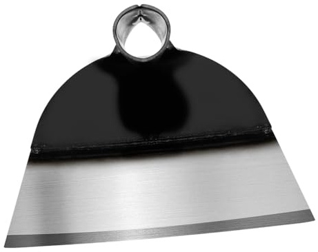 WOONEKY Attrezzo da Giardino Multiuso in Acciaio Inox 23,5 Cm senza Manico per Diserbo, Scavare e Smuovere Terreno, Coltivatrice Manuale per Orto e Giardinaggio Professionale