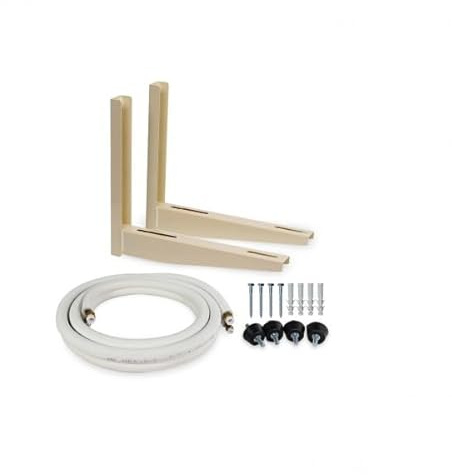 Bilake Kit de instalación Aire Acondicionado 1/4 y 1/2 – Soporte Exterior + tuberías 3 Metros