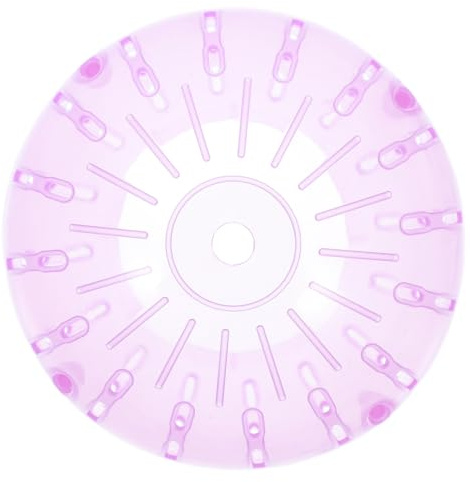 HEMOTON Pelota de Ejercicio Juguete Portátil y Divertido para Hámster Enano de Plástico Rosa para Pequeños Animales como Chinchillas y Hámsteres