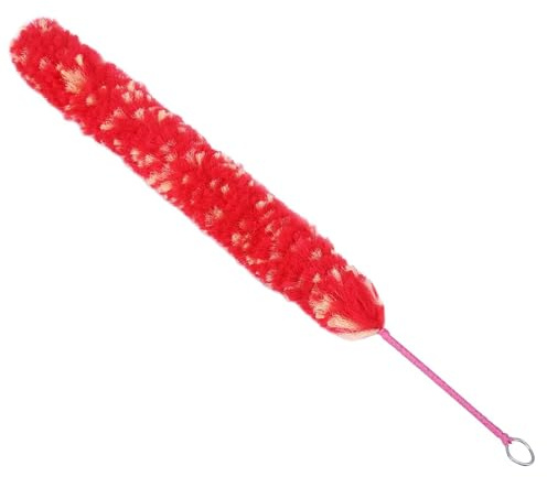Cepillo Limpieza Flauta, Práctico Nylon Rojo Hisopo Limpiador Humedad, Accesorio Partes Instrumentos Musicales Escolar for Estudiantes Música Profesores Escenarios Educativos Práctica Diaria