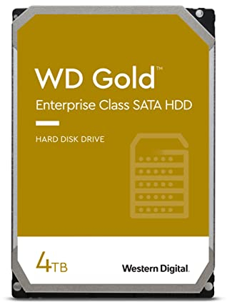 WD Gold™ 4 TB Interne Festplatte 8.9 cm HDD (3.5 Zoll) SATA III, Enterprise HDD, Gold