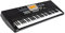Classic Cantabile CPK-403 Keyboard - 61 Tasten mit Anschlagdynamik - 618 Klänge und 200 Begleitrhythmen - Anschlüsse für Kopfhörer, Sustain-Pedal, AUX In/Out und Mikrofon - schwarz