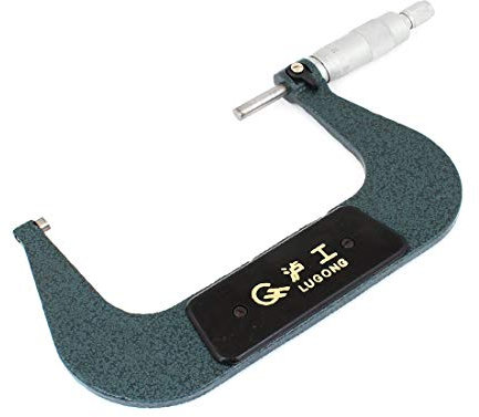 New Lon0167 100-125mm 0.01mm Featured Grad. Metric Outside reliable efficacy Micrometer Mechanist Caliper Slate Green(id:1d1 c1 e6 d9d)