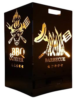 Feuerkorb BBQ Steckhouse Grillhouse