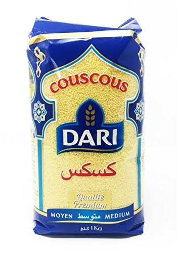DARI - Couscous Moyen 1Kg - Lot De 3 - meilleure offre