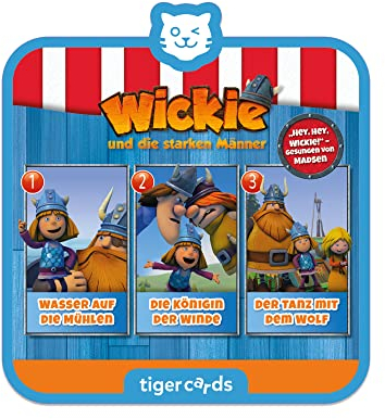 tigermedia tigercard Wickie und die starken Männer 20 Geschichten kostenlos Geschenk Einschulung Geburtstag tigerbox Hörbox Hörspiel Hörbuch Musik
