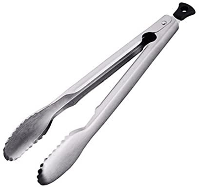 RTHGTFQZ Pinze Cucina Pinze Alimentari in Acciaio Inox, for Cucina Barbecue, (Argento), Dimensioni: 32 cm, cassaforte e Resistente
