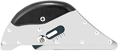 QWORK Carpet Cutter, Carpet Loop Pile Cutter, Manual Carpets Seam Trimmer, Steel, 1 Pack