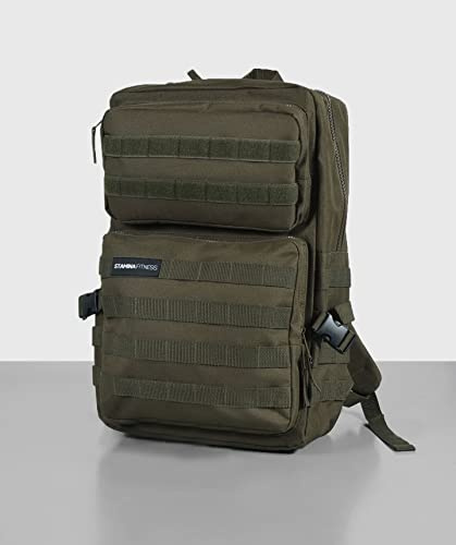 STAMINA FITNESS Sac à dos tactique Light - 30 litres - Vert
