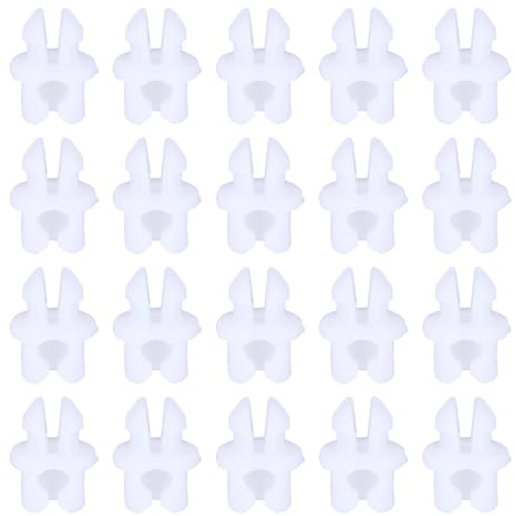 Türschloss Clips Heckschloss Türriegel Befestigungsclips Türgestänge Reparatur für Passat B3 B4 35I Transporter T4 Golf 4 Golf 3 Golf 1 Polo Caddy Lupo Je-tta Ven-to 100 C4 A3 8L A4 B5 A6 A8 D2 Arosa