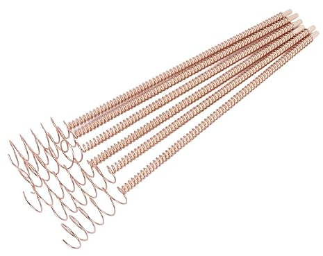 Elektrische Pflanzenstäbe für den Garten, Elektrische Pflanzenstäbe, 6er-Set, 30,5 cm Lange Holzstäbe, Umwickelt mit Einer Spule aus Reinem Kupfer, Fördert das Wachstum von