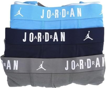 Jordan Flight Cotton Core 3Pk Boxershorts för män, University Blue, L