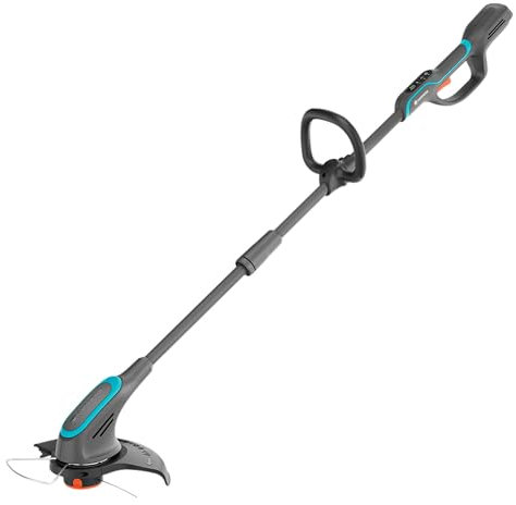 Gardena PowerTrim 30/18V Solo Akku-Rasentrimmer, Power for All-kompatibel, PowerBoost-Modus, 2-mm Trimmfaden, ergonomisch (14703-55)