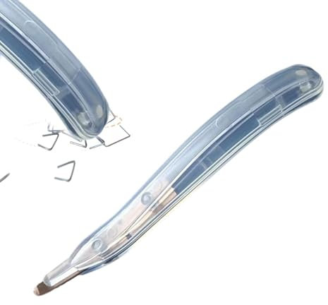 Magnetischer Klammerentferner, arbeitssparendes magnetisches Heftklammerentferner-Werkzeug, ergonomisches Heftklammerentferner, tragbarer Heftklammerabzieher für Schule, Zuhause, Arbeitsplatz
