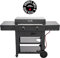 Char-Broil Gas BBQ Versa-Tile Plancha 2-Zone Griddle Gas Grill, Barbecue with 3-in-1 Tile System: Griddle, Grill & Pizza Oven - Ideal for Outdoor Cooking, Garden, Balcony and Patio