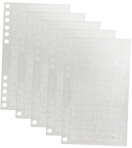 VILLFUL 5 Selbstklebende Registerkarten Pvc Transparent Flexible Klebelaschen Ohne Lochen Langlebige Inhaltsverzeichnis Tabs Für Notizbücher Und Organizer