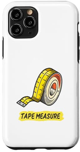 Lustiges Maßband, Grafikkunst Hülle für iPhone 11 Pro