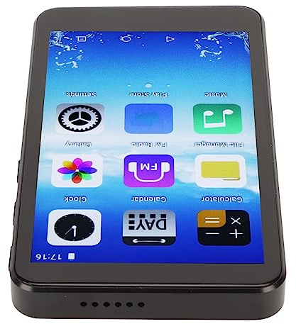 aqxreight Mp4 Ai Intelligent HD Riduzione del Rumore Controllo Vocale Lettore Mp4 Portatile con Registratore Vocale Inglese, Quad 128 GB Supporta la Riproduzione di Mus Mp4WiFi Lettore Mp4Touch