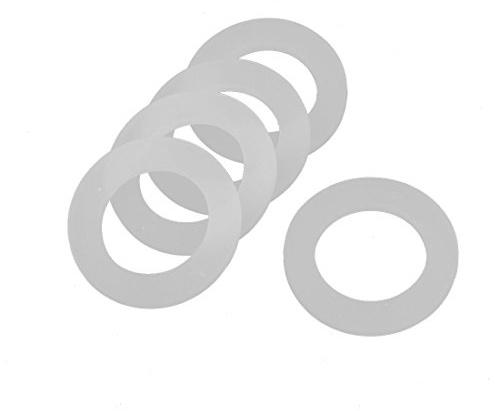 sourcing map 5St O-Ring Schlauch Dichtung 21 x 31 x 3mm | Flache Unterlegscheibe Gummi