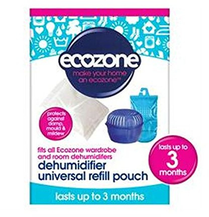 Ecozone 4 sacchetti di ricarica per deumidificatore, 450 g (confezione da 4)