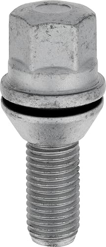 Restagraf - Vis de Roue Jante Aluminium - Idéal pour Véhicules Dacia Renault - Réf. 221454 - Blister de 1, Gris