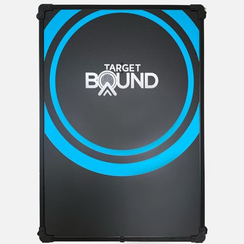 TargetBound - Einstellbares Rebound-Ziel für Tennis und Padel – Übungs-Serve Plus 1 und mehr – alle Schwierigkeitsstufen