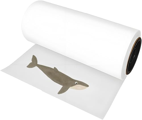 Furvveerr DTF-Rollenfolie,DTF Transferfolie 1 Rolle 100 m x 30 cm Hochwertige Matt beschichtet Cold Peel Transferfilm DTF Film Transferfilm,Verwendet für DTF Drucker
