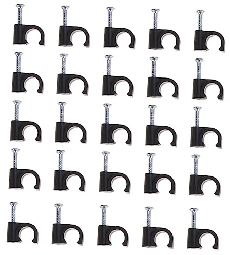 CIYODO 500 Pezzi Morsetto Fissaggio Cavi Domestici Clip Gestione Cavi Elettrici Clip