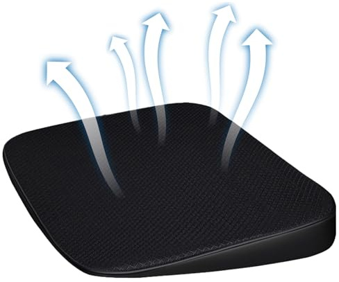 Wedge Car Cushion For Driving Seat, Adult Car Seat Height Booster Cushion Shorter Drivers, Portable & Breathable Design, Car Seat Back Support For offices Chair, car, And Truck
