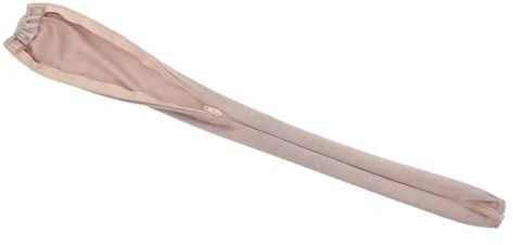 NIYANGLE Funda para Cadena de Lámpara Colgante 0,6 M de Terciopelo Caqui con Cremallera, Cubierta Protectora para Cable de Lámpara, Accesorio para Luminarias de Techo Interiores