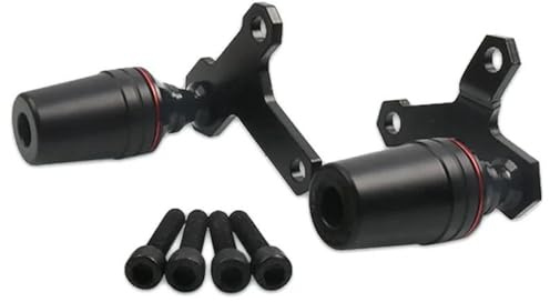 Crash Protector Sturzpads Motorrad-Rahmengleiter Für YAMAHA XJ6 DIVERSION XJ 6, Sturzschutz, Verkleidungsschutz, Crashpad Sliders Stand Sturzschutz(Rot)