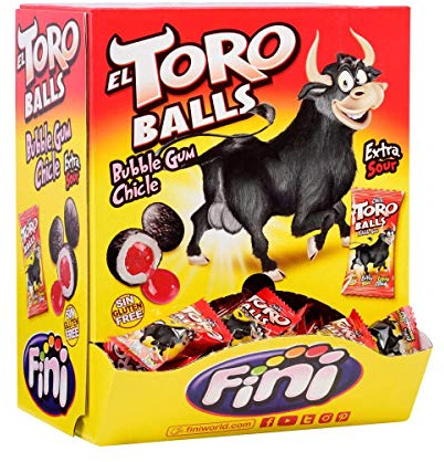 BUBBLE TORO BALLS 200 Unid Kaugummi