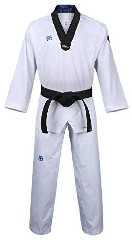 MOOTO Taekwondo Extera S6 Uniform TKD Martial Arts MMA Judo Karate (170 (Height : 170~179cm)(5.58~5.87ft)