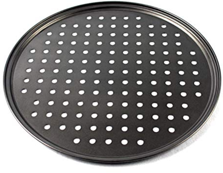 Yeglg Antihaft-Pizzablech für Ofen, Pizza-Backformen, rundes Pizza-Backblech mit Löchern für Zuhause, Küche und hausgemachtes Pizza-Backen (26 cm/28 cm/32 cm)