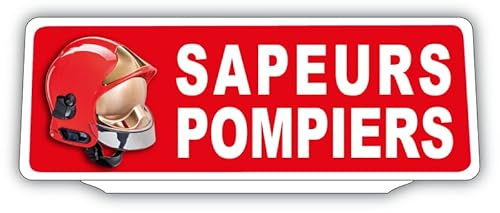 SIGNAL SAFETY Clip Sonnenblende mit Feuerwehr-Logo, reflektierend