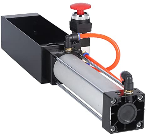 AUHX Pneumatic Can Crusher, Air Powered Cans Crushers Heavy Duty Cylinder Eco Friendly 100 Psi for Recycling