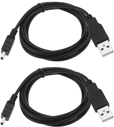 ECSiNG USB-Ladekabel, Taschenrechner, USB-Ladekabel, Datenkabel, kompatibel mit Texas TI-84 Plus CE TI Nspire CX CAS Grafikrechner USB-Kabel Ersatz