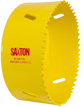 Saxton Blades Scie cloche HSS M42 bimétallique 8% cobalt robuste (14 mm – 230 mm) (100 mm)