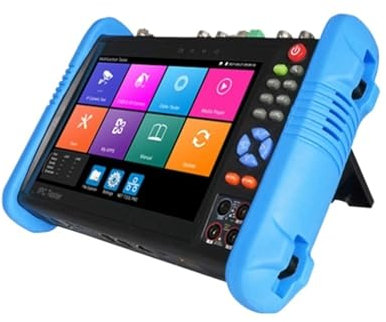 USKI Tester per telecamere CCTV Tester CCTV IPC da 7 IPC9800 Plus 8MP AHD CVI TVI CVBS SDI Test Telecamera IP Tester for Cavi UTP VGA Alimentazione in Ingresso CCTV Test(IPC 9800 Plus)