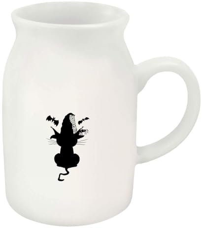 Azeeda 300ml 'Spooky Halloween Cat' Ceramic Milk Jug (MJ00016824)